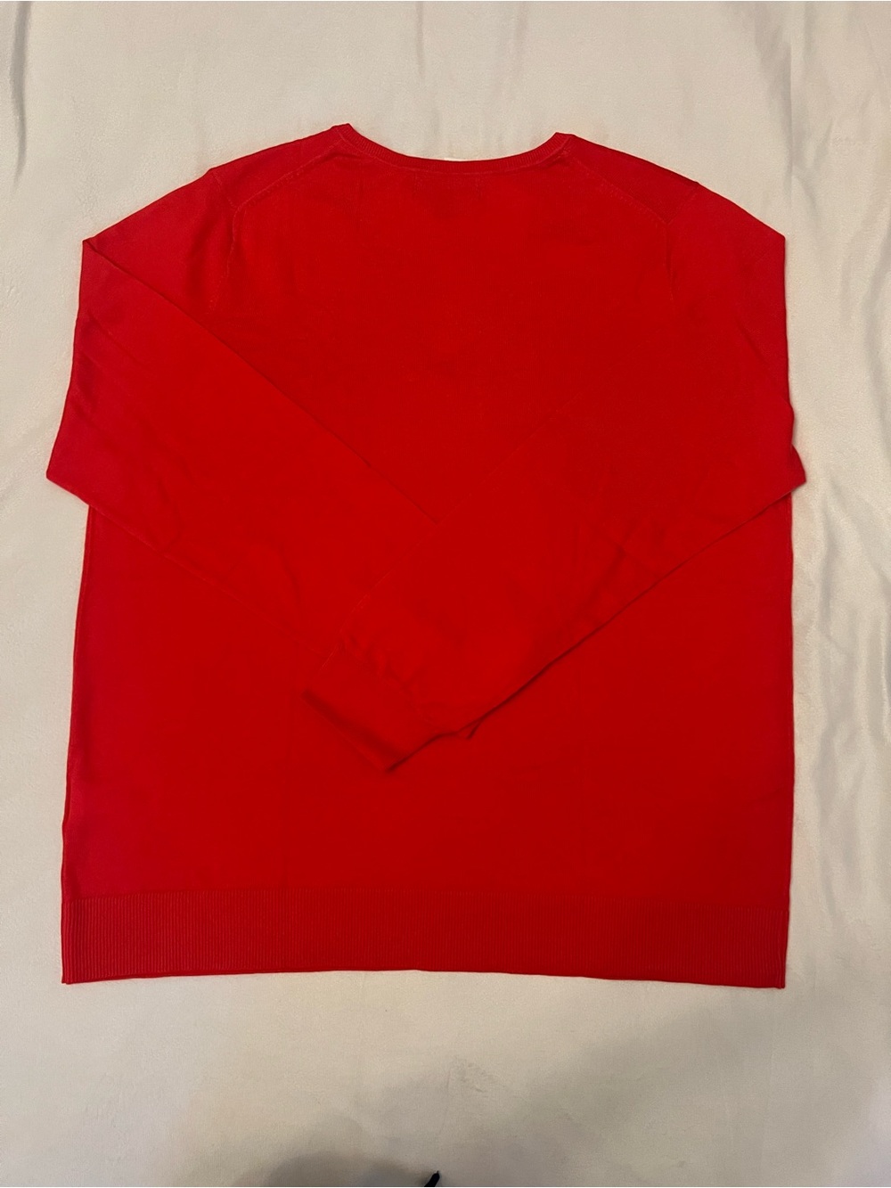 Banana Republic Dark Orange V-Neck Sweater - Picture 3 of 5